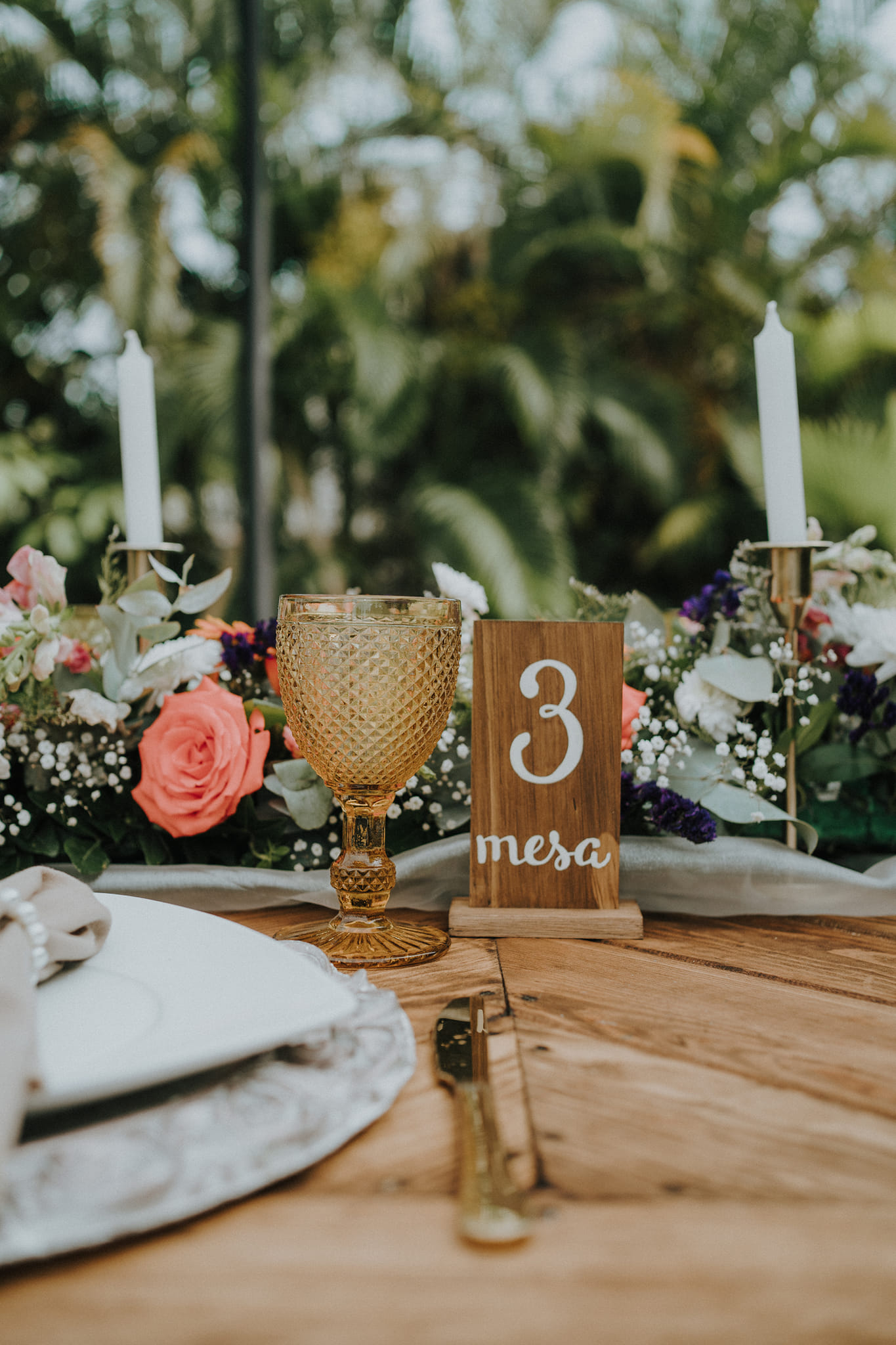 Espejo de bienvenida para boda